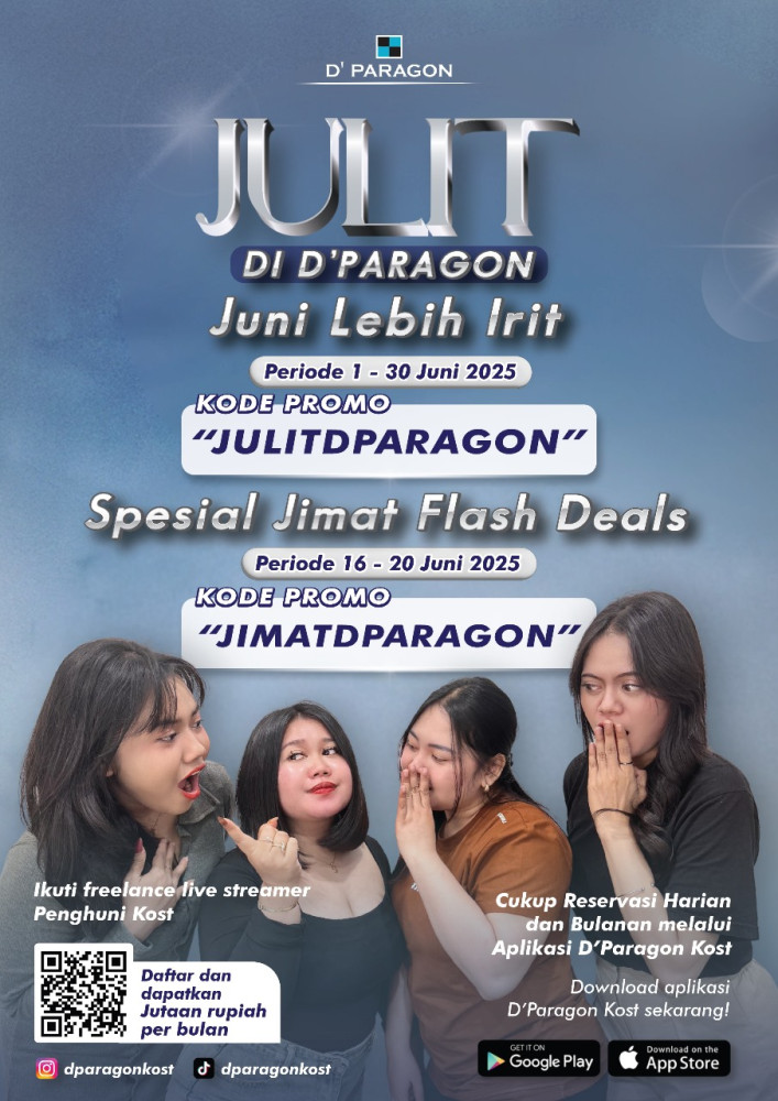 promo julit juni lebih irit