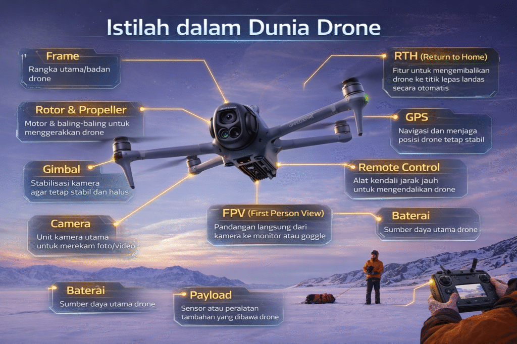istilah istilah drone