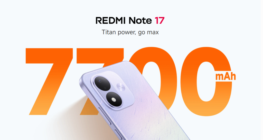 redmi note 17